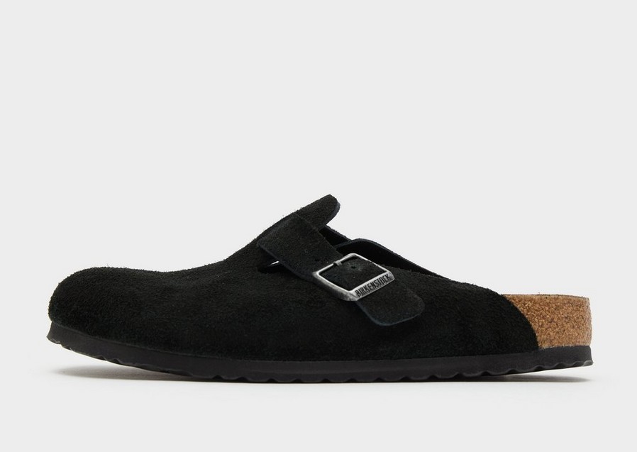 BIRKENSTOCK BOSTON Șlapi Bărbați Negru 1027142 • JD Sports Romania ✪