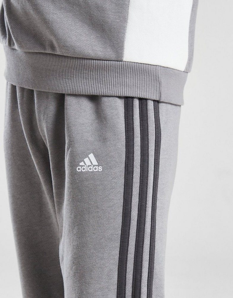 Detská tepláková súprava ADIDAS SÚPRAVA CREW SUIT INF B IS6331 Sivá