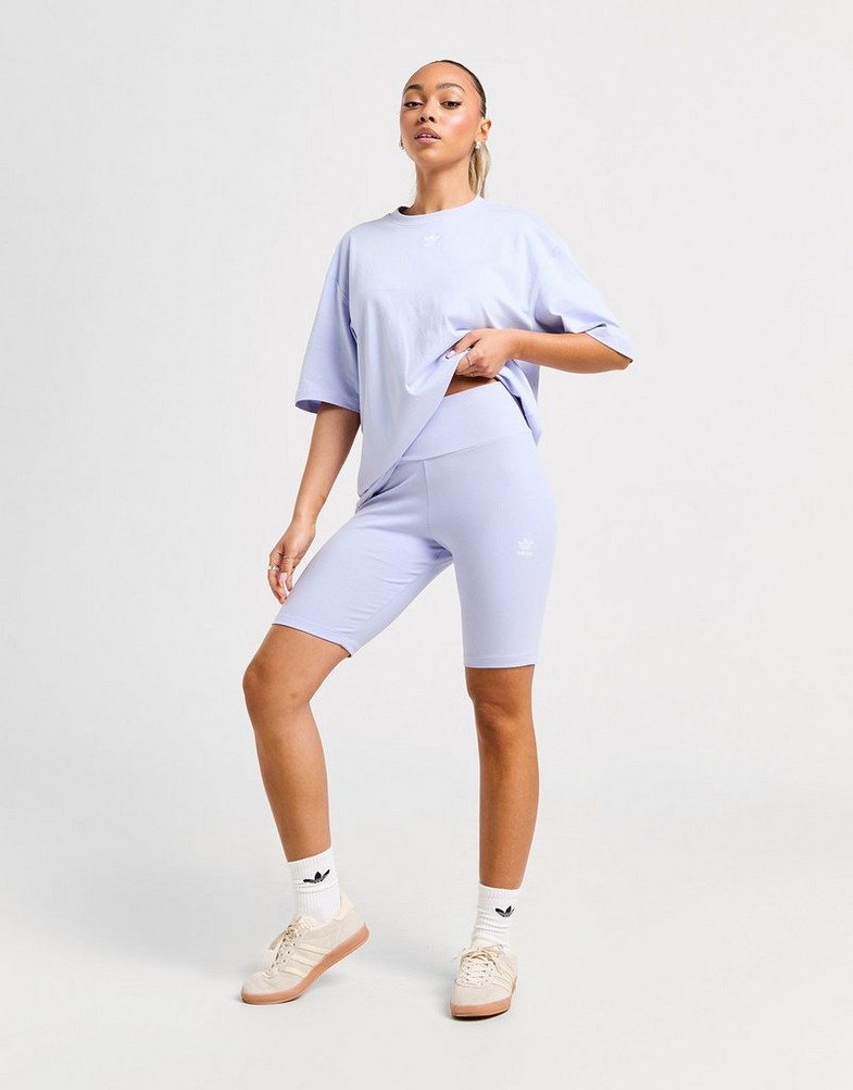Pantaloni scurți pentru femei ADIDAS PANTALONI SCURȚI SHORTS IY2881 Violet