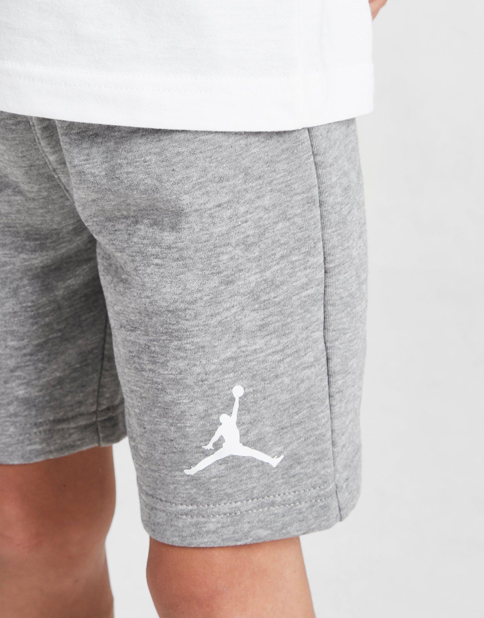 Gyerek melegítőszett JORDAN SZETT AIR TEE/SHT B 85D225-GEH Fehér