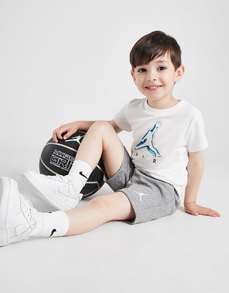Дитячі спортивні костюми JORDAN КОМПЛЕКТ AIR TEE/SHT B 65D225-GEH Білий