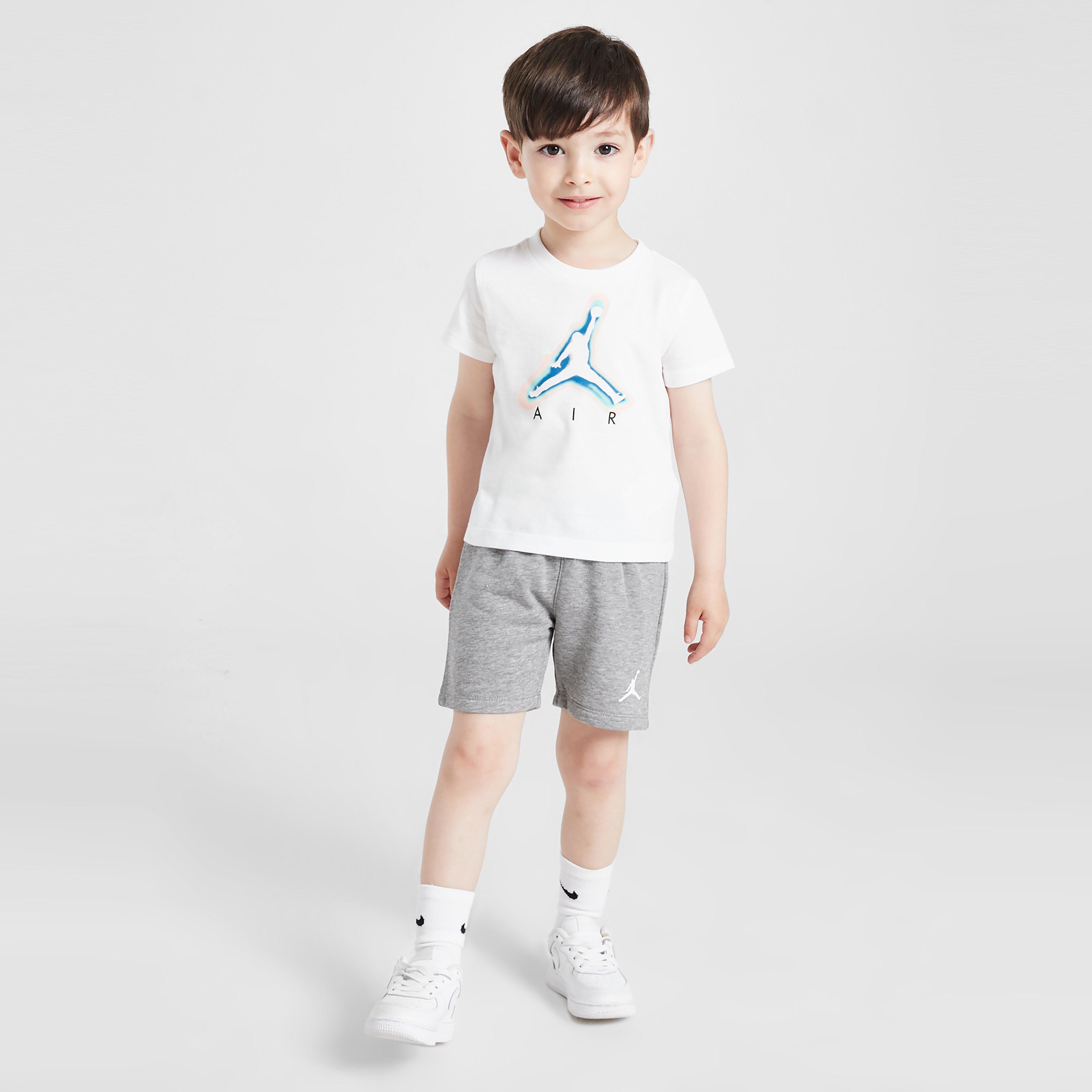 Trening pentru copii JORDAN SET AIR TEE/SHT B