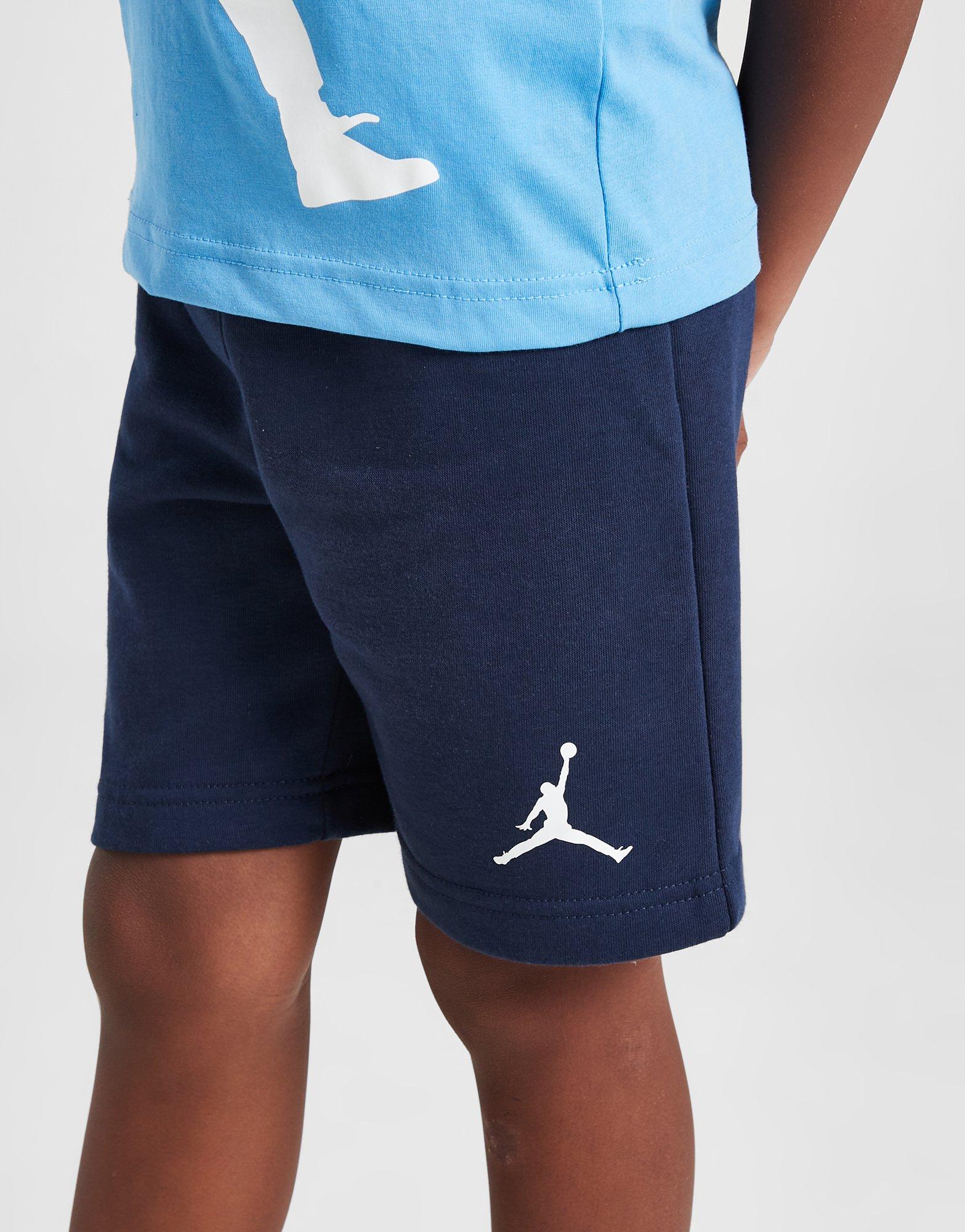 Детски анцуг JORDAN КОМПЛЕКТ JDB JUMBO JUMPMAN SHORT SET B 85C138-U90 Син