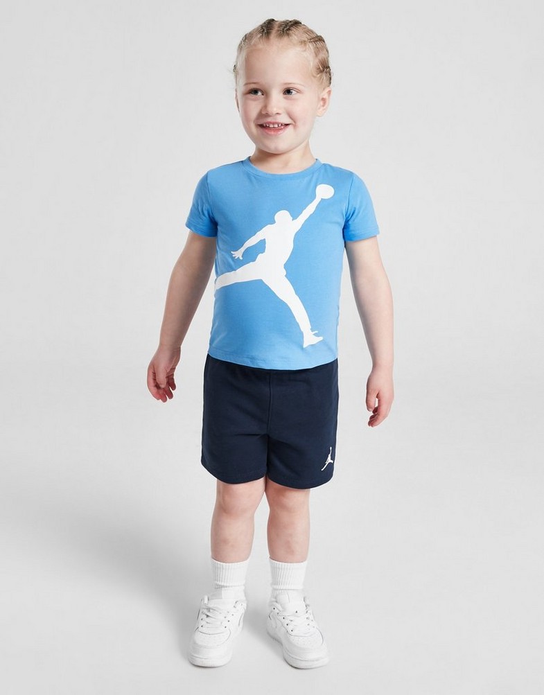 Komplet dresowy dziecięcy JORDAN KOMPLET JDB JUMBO JUMPMAN SHORT SET B