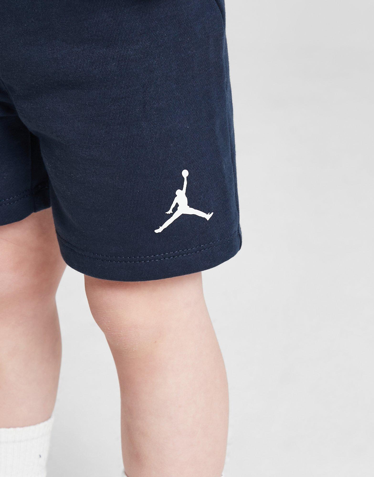 Komplet dresowy dziecięcy JORDAN KOMPLET JDB JUMBO JUMPMAN SHORT SET B 65C138-U90 Niebieski