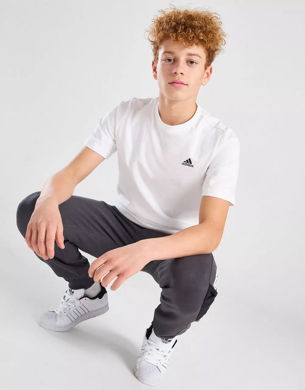ADIDAS ФУТБОЛКА CORE LGO T WHT B, фото 1 з 5