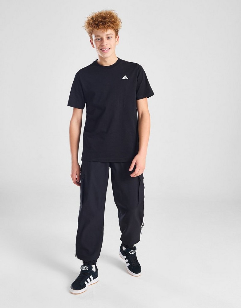 Дитячі футболки ADIDAS ФУТБОЛКА CORE LGO T BLK B HR6397 Чорний