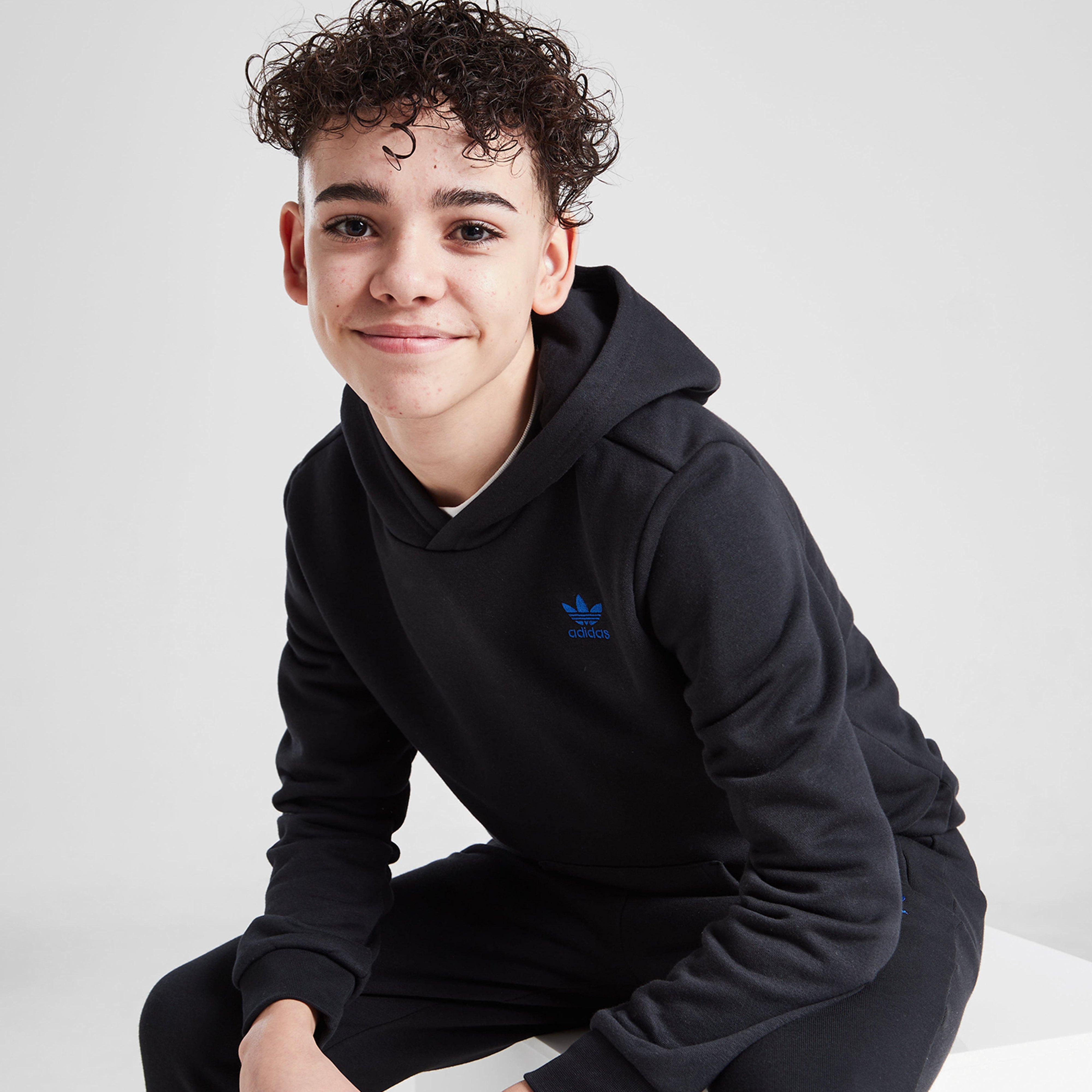 Hanorac pentru copii ADIDAS BLUZĂ CU GLUGĂ B