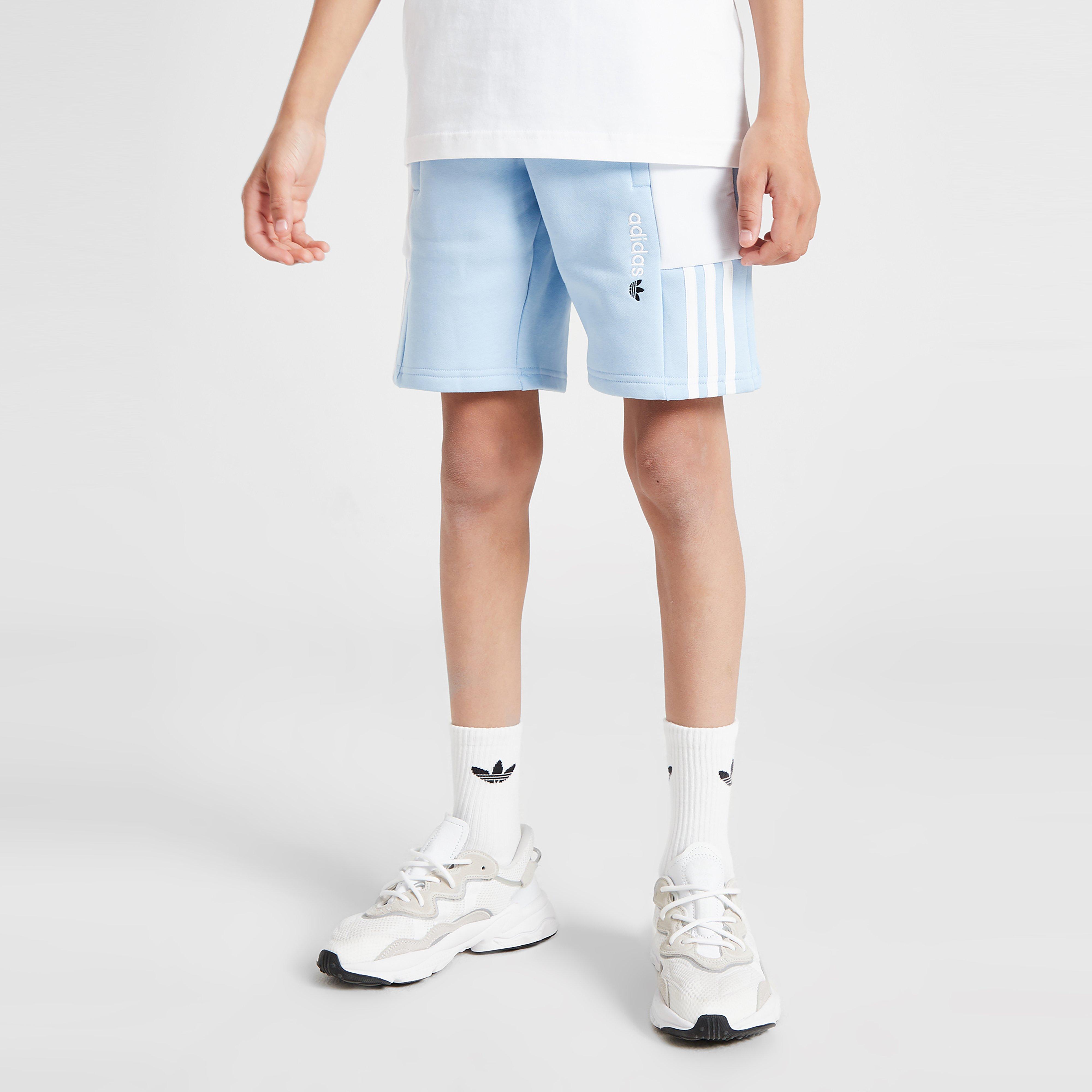 Detské krátke nohavice ADIDAS ŠORTKY  ITASCA CB SHRT SKY/WHT B