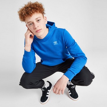 Hanorac pentru copii ADIDAS BLUZĂ CU GLUGĂ ESS OH HD BLU B