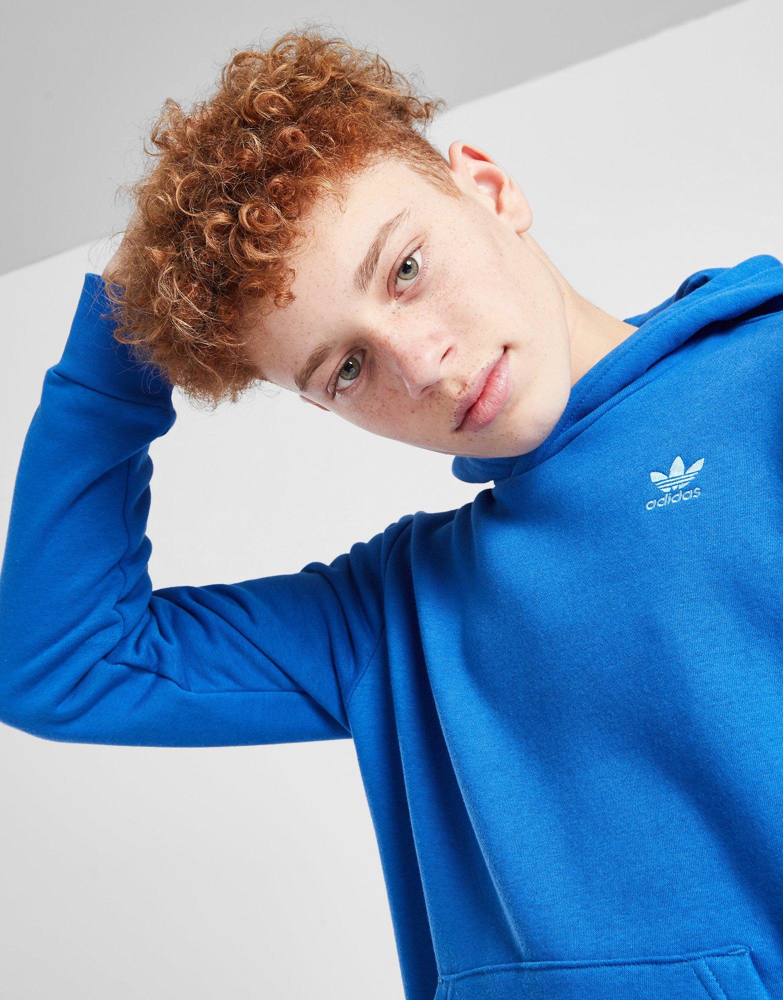 ADIDAS BLUZĂ CU GLUGĂ ESS OH HD BLU B IP3036 Albastru