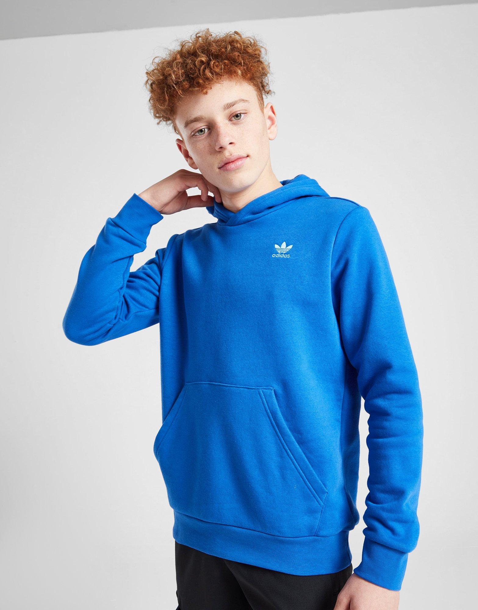 ADIDAS BLUZĂ CU GLUGĂ ESS OH HD BLU B IP3036 Albastru