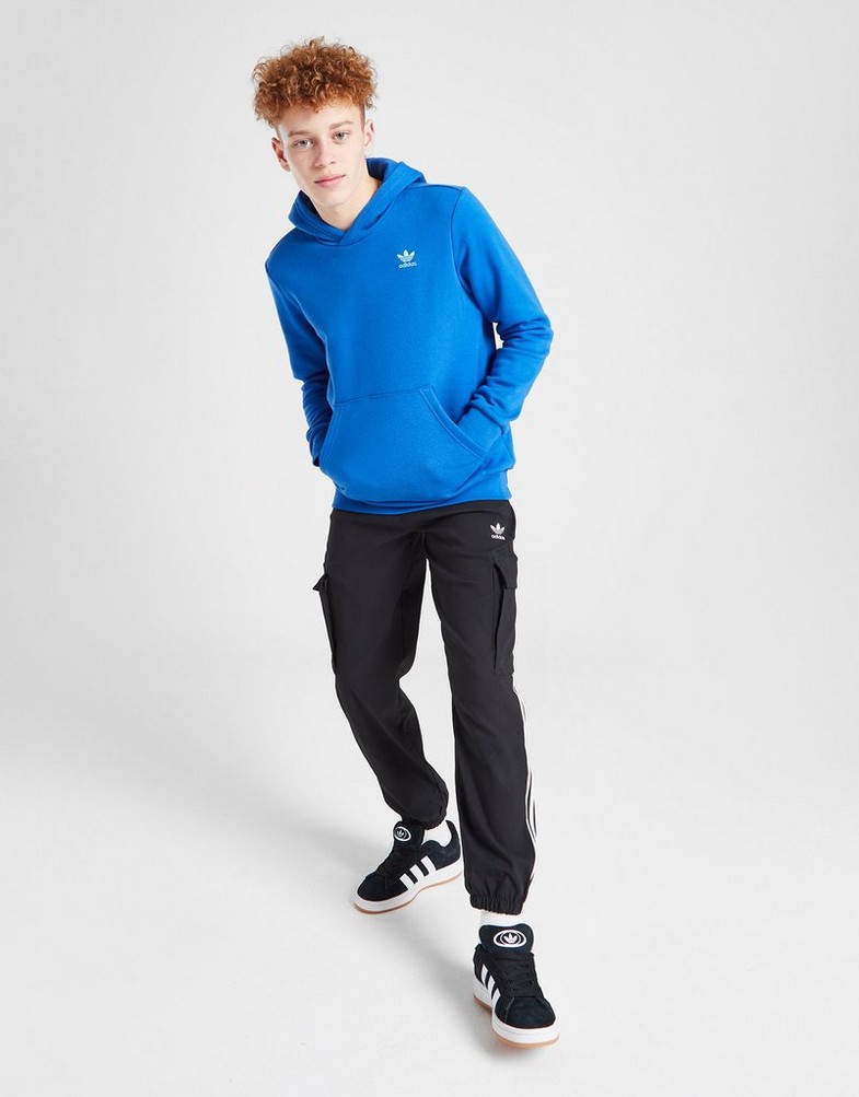 ADIDAS BLUZA Z KAPTUREM ESS OH HD BLU B IP3036 Niebieski