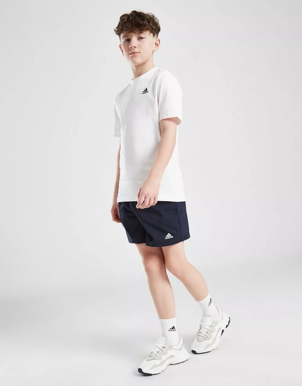 ADIDAS ШОРТИ CORE WVN SHRT NNVY/WHT, фото 1 з 4