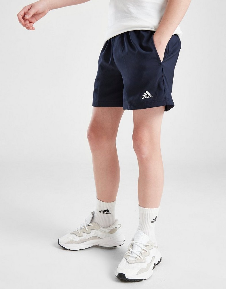 Дитячі шорти ADIDAS ШОРТИ CORE WVN SHRT NNVY/WHT HR6402 Темно-синій
