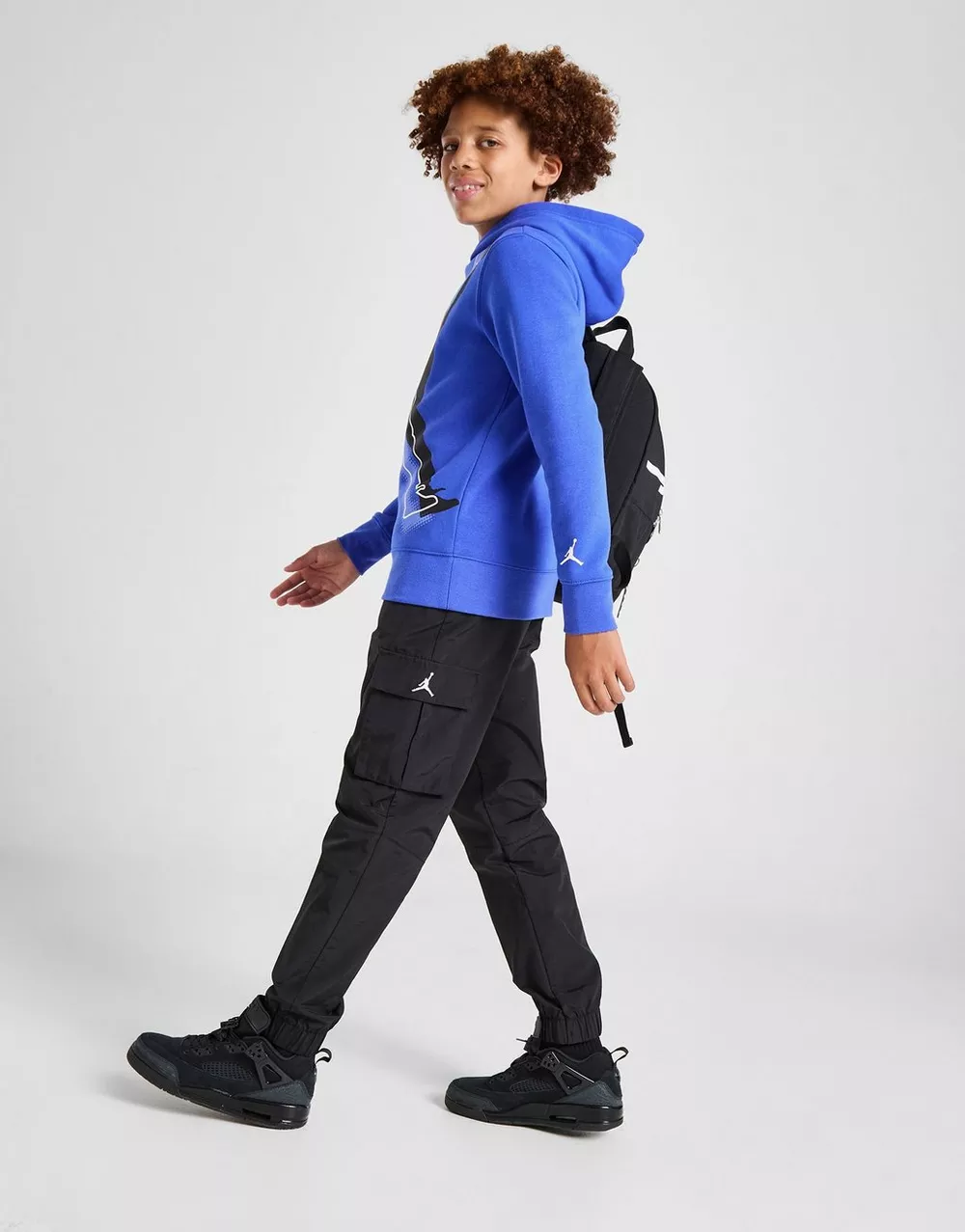 NikeHad JORDAN ШТАНИ JMPMN WVN CRGO PNT BLK B, фото 1 з 5