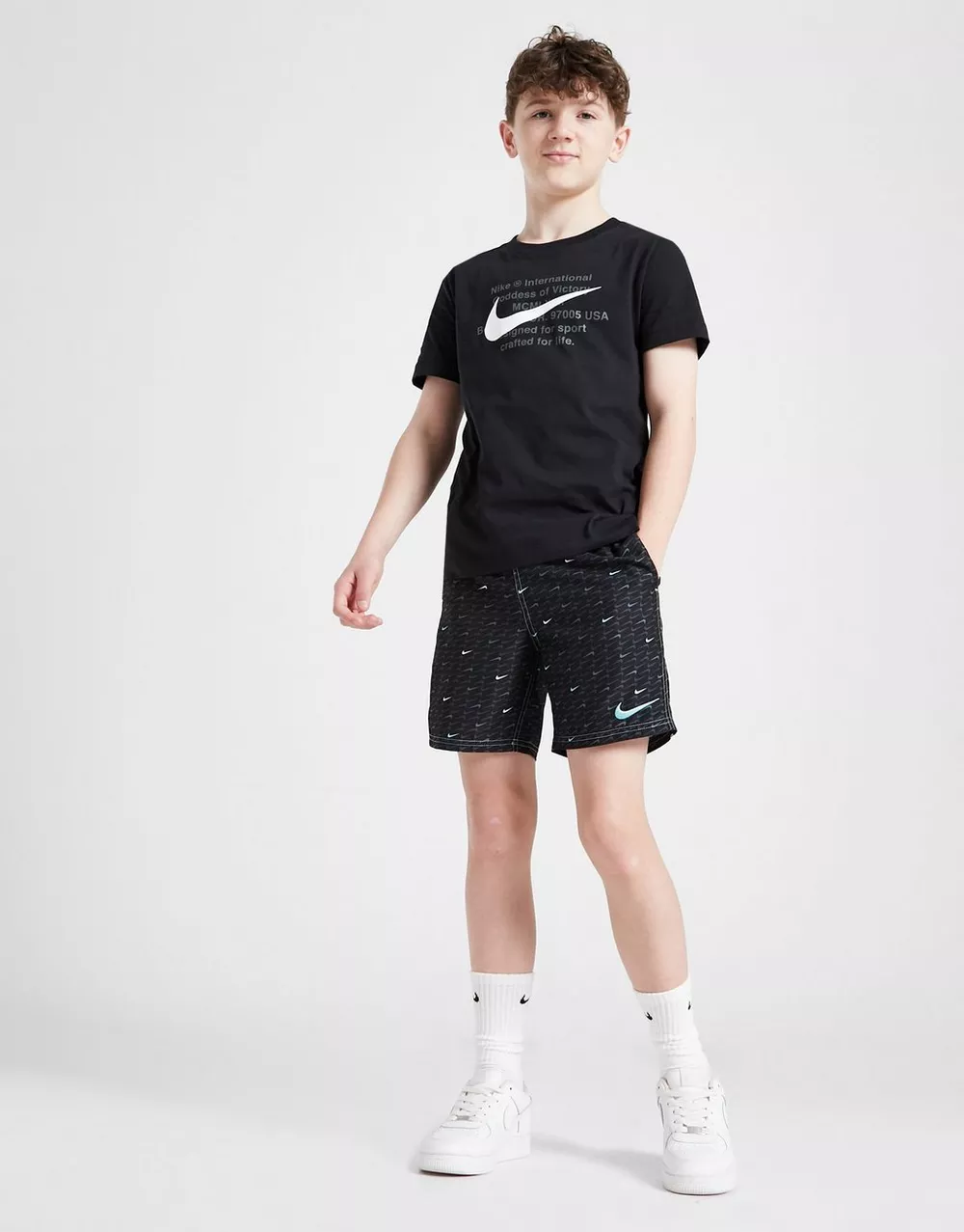 NikeSwim NIKE SWIM ШОРТИ NK SWIM AOP SHRT B, фото 1 з 4