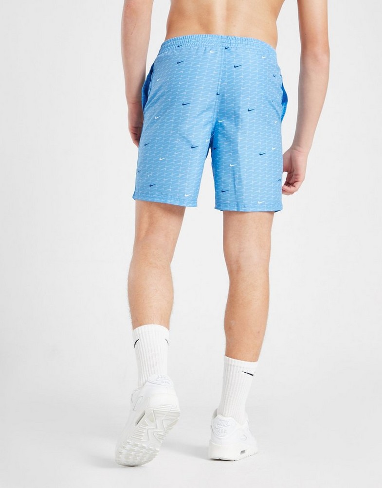 Дитячі шорти NIKE SWIM ШОРТИ NK SWIM AOP SHRT B NESSC804-438 Блакитний