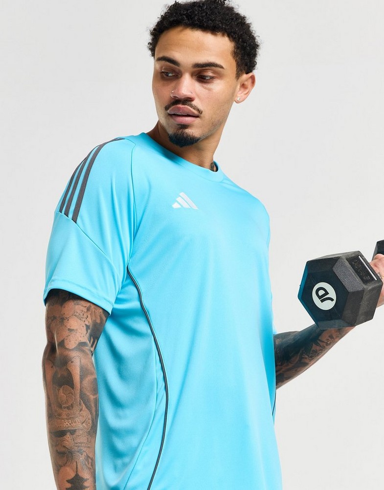Koszulka, t-shirt męski ADIDAS T-SHIRT TIRO24 JSY IS6147 Niebieski