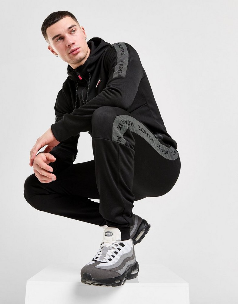 MCKENZIE PANTALONI GARTH 2 PLY FLC BLK . Bărbați Negru