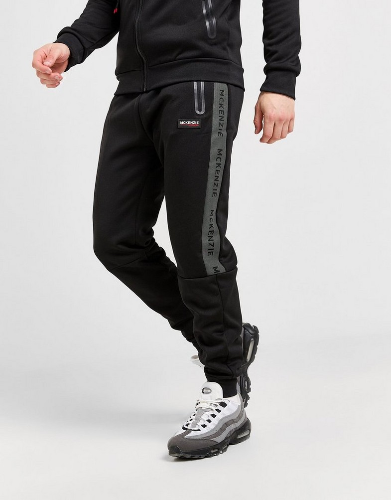MCKENZIE PANTALONI GARTH 2 PLY FLC BLK . Bărbați Negru