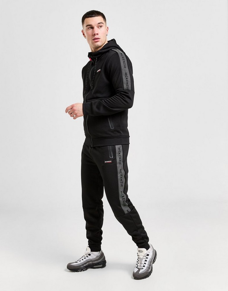 MCKENZIE PANTALONI GARTH 2 PLY FLC BLK . Bărbați Negru
