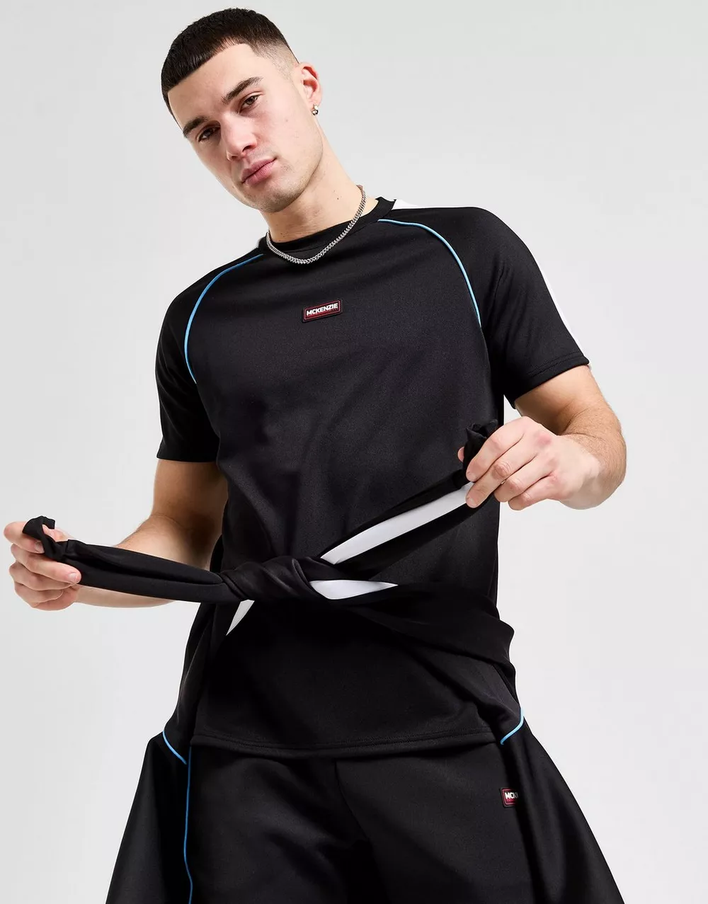 MCKENZIE ФУТБОЛКА MEDLEY PLY TEE BLK, фото 1 з 5