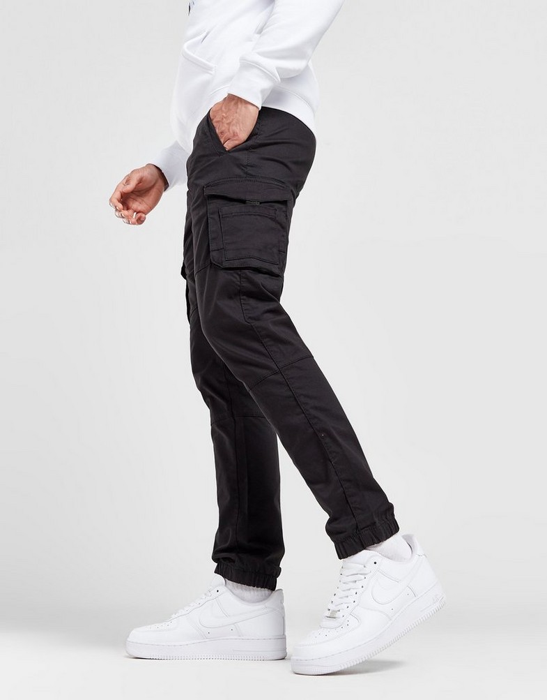 Pánské kalhoty MCKENZIE KALHOTY  ATLAS BLK . MCKTM16070007 Černá