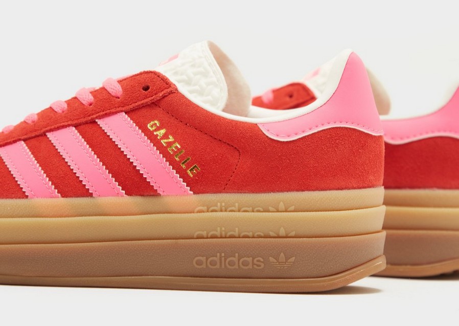 Buty sneakersy damskie ADIDAS GAZELLE BOLD W IH7496 Czerwony