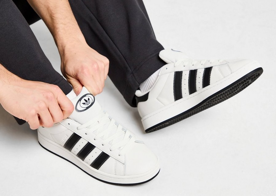 Adidași pentru bărbați ADIDAS CAMPUS 00S IF8761 Alb