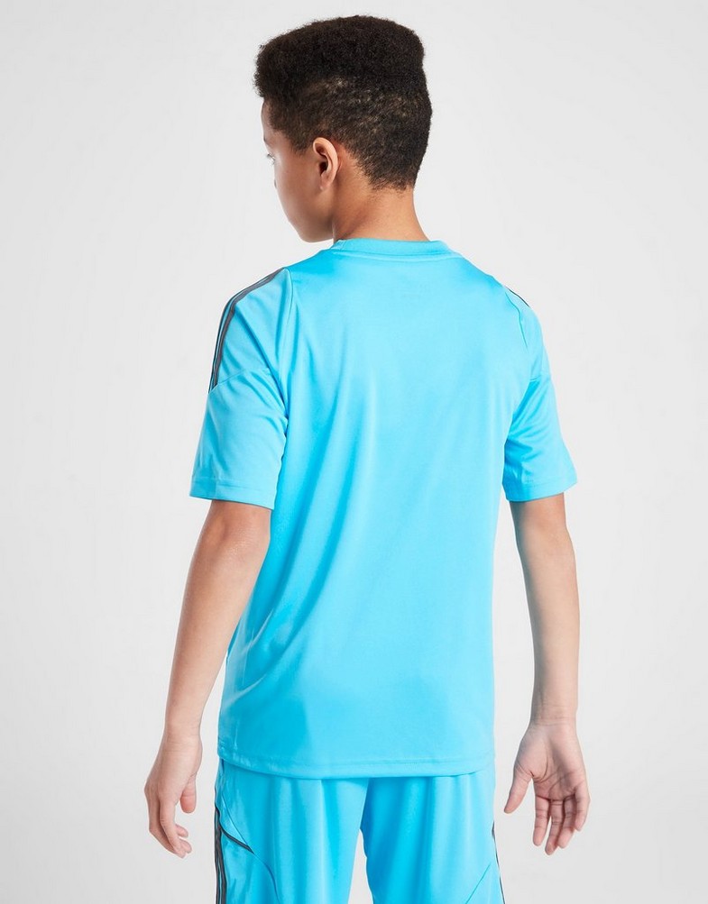 Gyerek póló ADIDAS PÓLÓ TIRO24 TEE BLU/GRY B IS6144 Kék