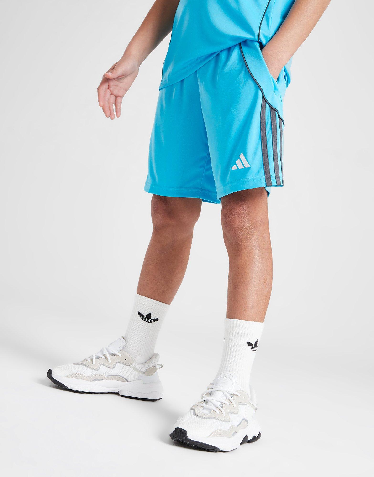 Дитячі шорти ADIDAS TIRO24 SHORT BLU/GRY B IS6135 Блакитний