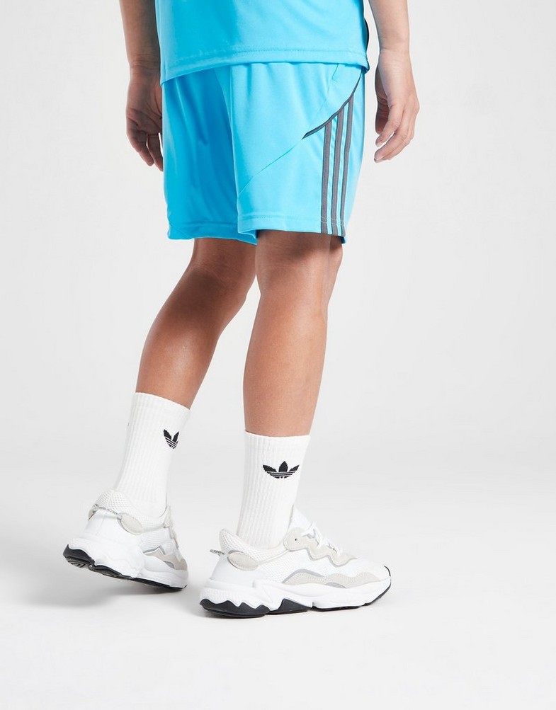 Дитячі шорти ADIDAS TIRO24 SHORT BLU/GRY B IS6135 Блакитний