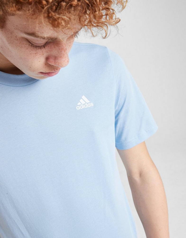 Дитячі футболки ADIDAS ФУТБОЛКА CORE LGO T L'BLU B IK2869 Блакитний