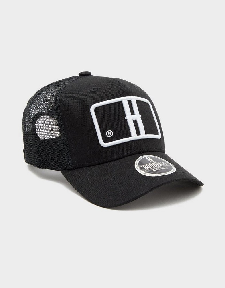 Жіночі кепки HOODRICH КЕПКА OG HERITAGE 5 PANEL TRUCKER CAP HR-2023-0130 Чорний