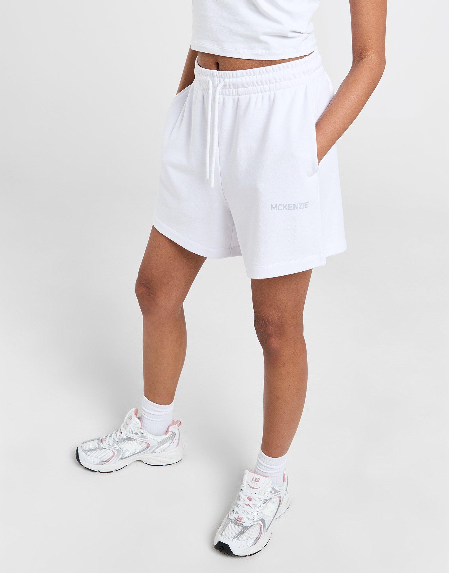 Krótkie spodenki, szorty damskie MCKENZIE SZORTY LUNA SHT WHT MCKTW16171010 Biały