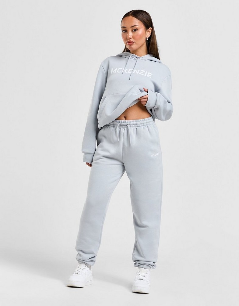 MCKENZIE SPODNIE LOGO JOG GREY MCKTW16170195 Szary