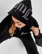 JUICY COUTURE КОФТА НА БЛИСКАВЦІ   З КАПЮШОНОМ DMNT BLK