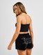 JUICY COUTURE DMNT LOGO BANDEAU BLK