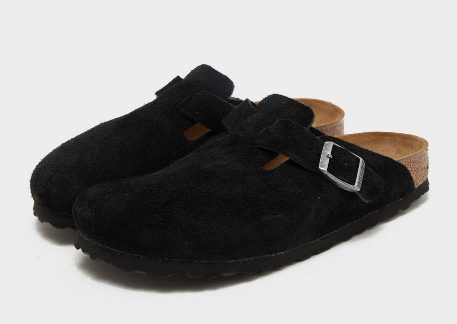 Șlapi de damă BIRKENSTOCK BOSTON 1027067 Negru
