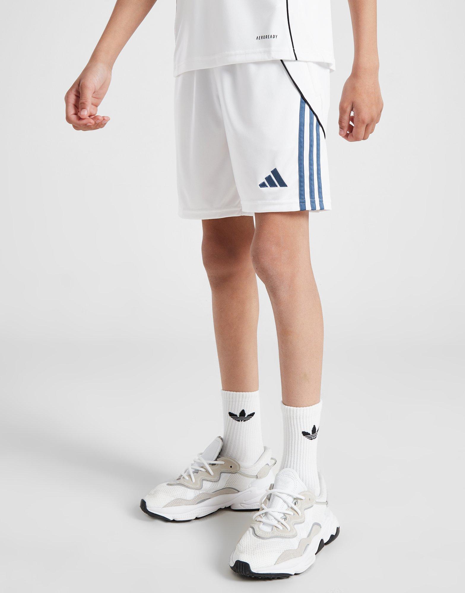 Gyerek rövidnadrág ADIDAS TIRO24 SHORT WHT/BLU B IS6136 Kék