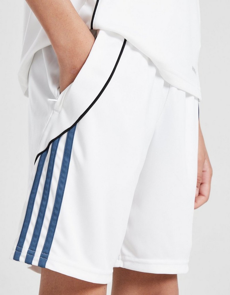 Krótkie spodenki, szorty dziecięce ADIDAS TIRO24 SHORT WHT/BLU B