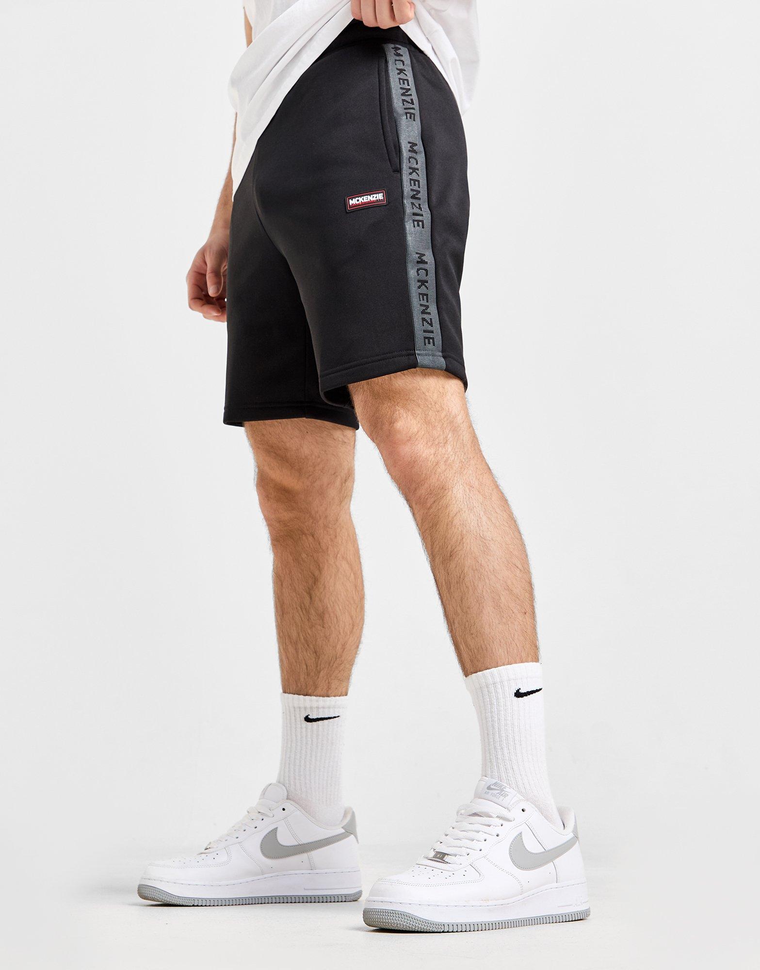 Pánske šortky MCKENZIE ŠORTKY  CRANDON PLY FLC SHT BLK MCKTM16185007 Čierna