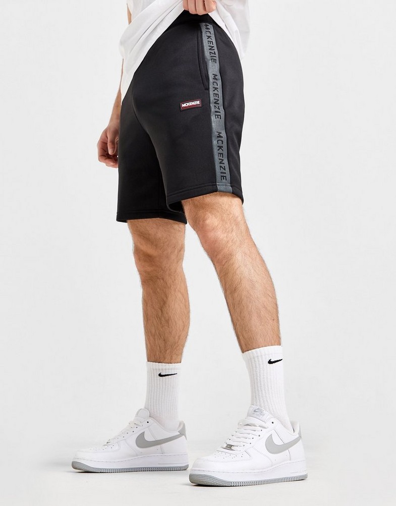 Чоловічі шорти MCKENZIE ШОРТИ CRANDON PLY FLC SHT BLK MCKTM16185007 Чорний