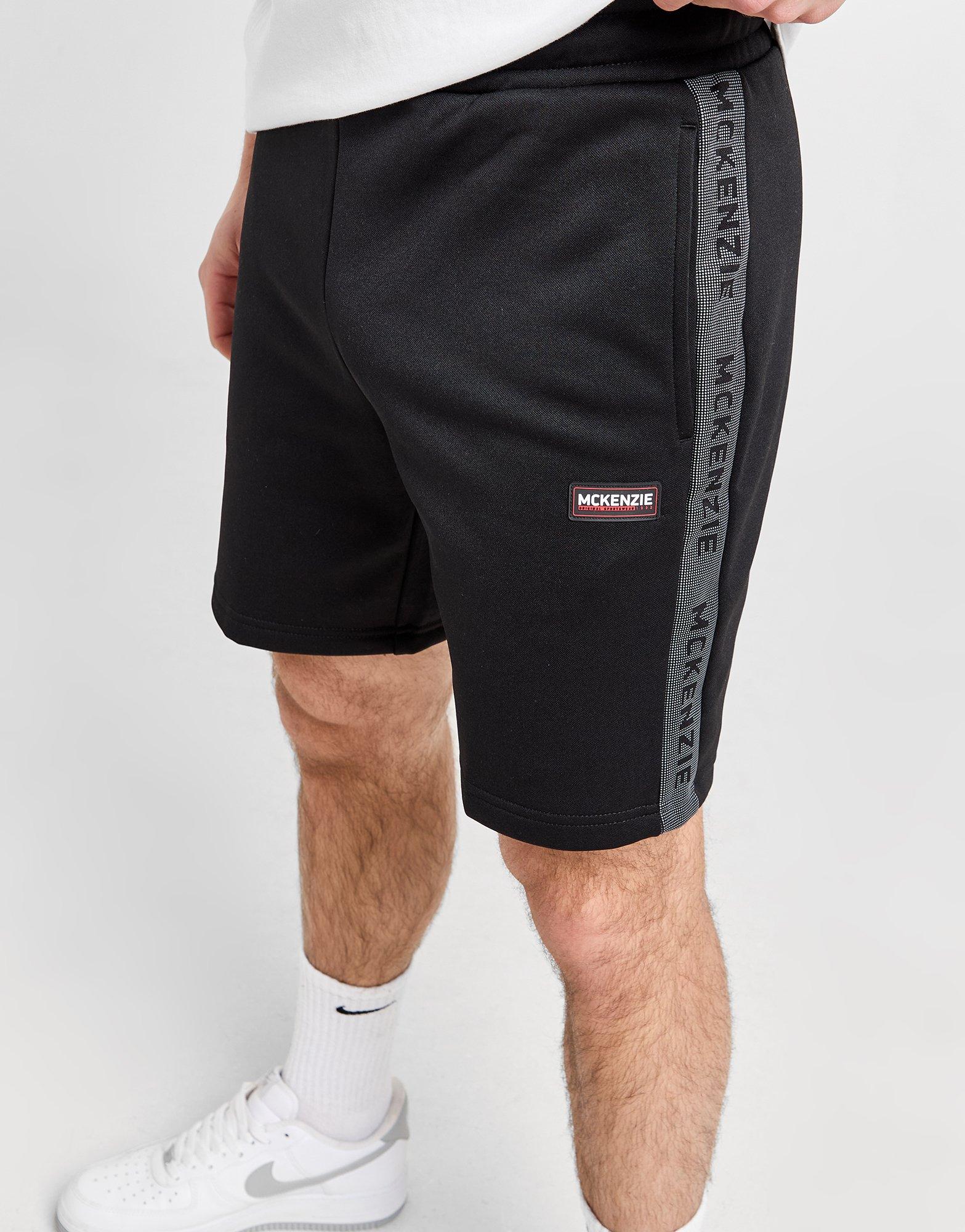 Pánske šortky MCKENZIE ŠORTKY  CRANDON PLY FLC SHT BLK MCKTM16185007 Čierna