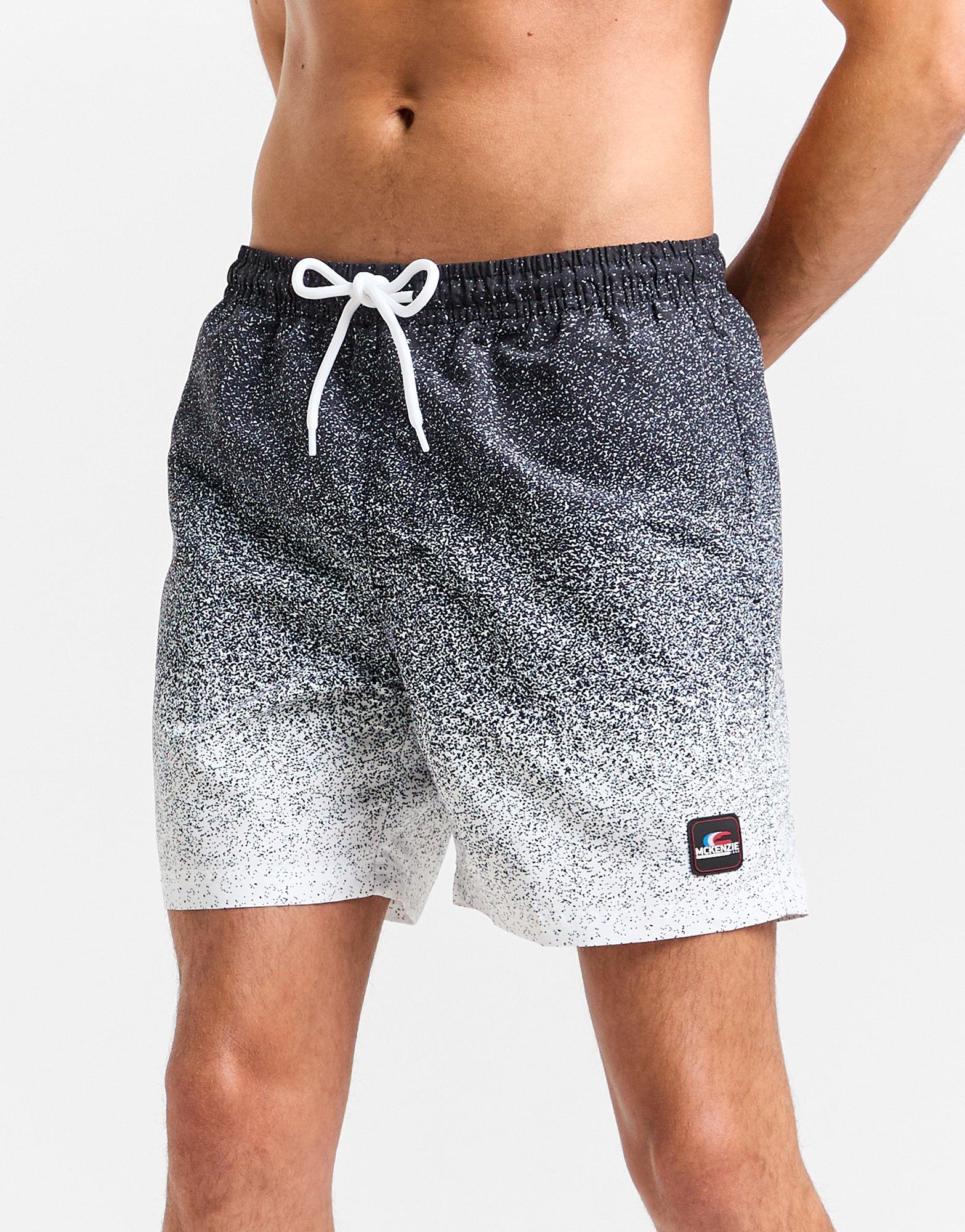 Pánské kraťasy MCKENZIE ŠORTKY  PHOENIX SWM BLK MCKTM16158007 Šedá