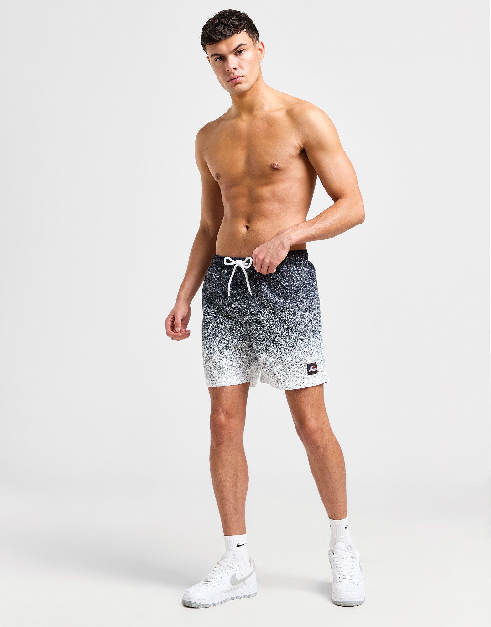 Pánské kraťasy MCKENZIE ŠORTKY  PHOENIX SWM BLK MCKTM16158007 Šedá