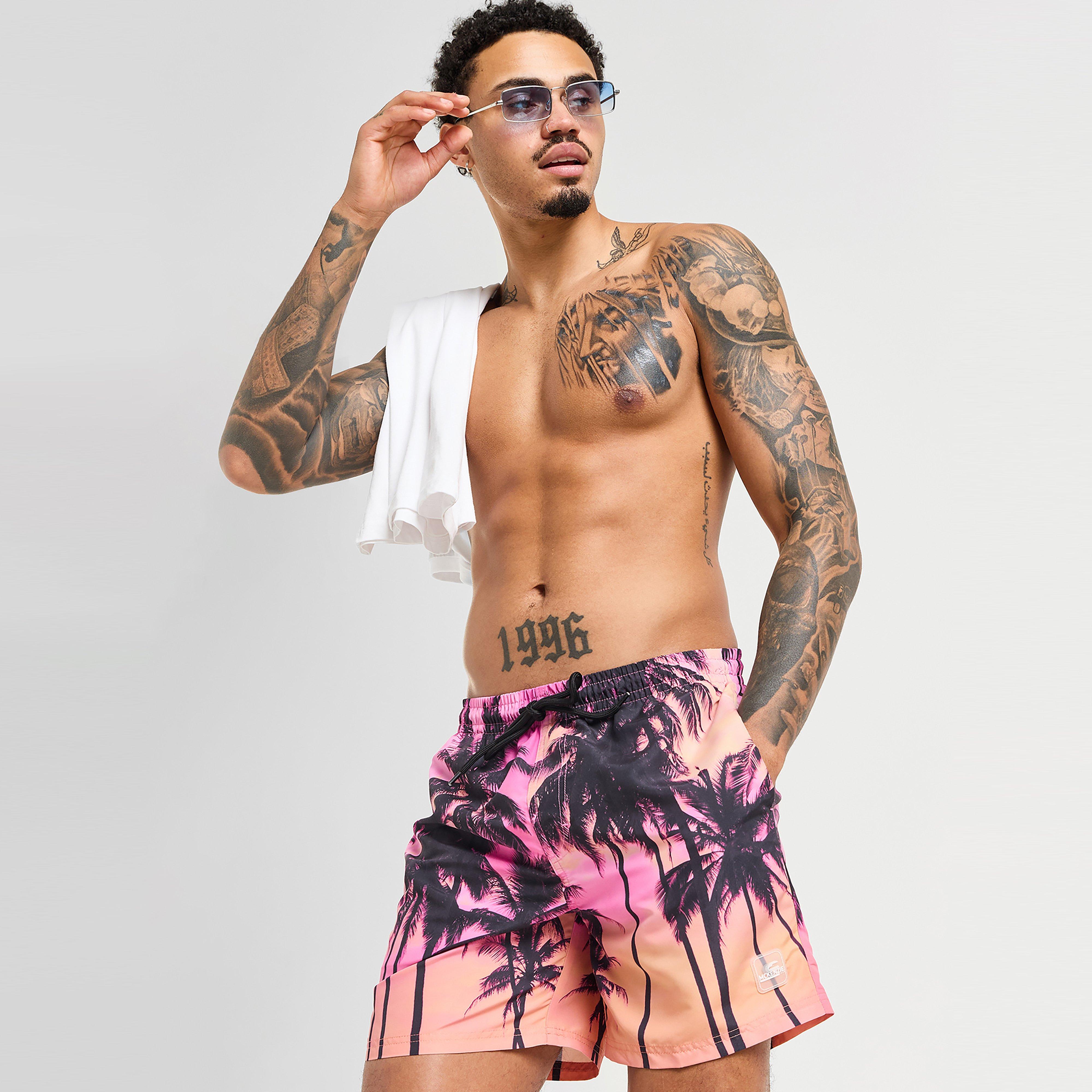 Krótkie spodenki, szorty męskie MCKENZIE SZORTY SUNSET PALM SWM BPL