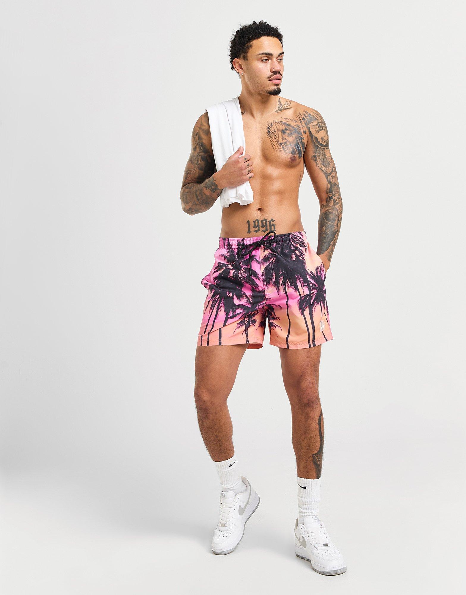 Férfi rövidnadrág MCKENZIE RÖVIDNADRÁG SUNSET PALM SWM BPL MCKTM16150166 Színes