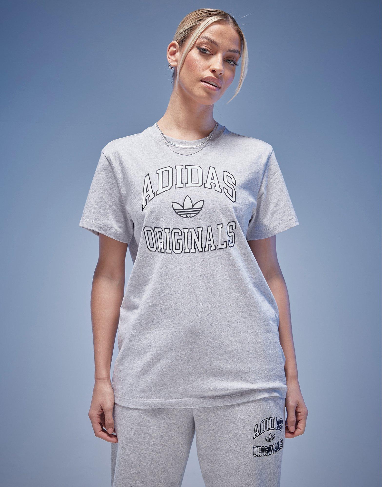 Дамска тениска ADIDAS ТЕНИСКА BOYFRIEND TEE JE4229 Сив
